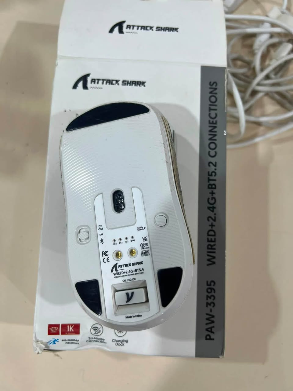 🔥 للبيع ملحقات قيمنگ بحالة كلش نظيفة 🔥
🎧 HyperX Cloud III
سماعة أصلية ومعروفة بجودة الصوت والمايك
درايفرات 53mm وصوت واضح جداً ومناسبة للـ Gaming والـ FPS
💰 السعر: 75 ألف

⌨️ كيبورد قيمنگ
مثل ما موضح بالصورة
مواصفات قوية ومناسب للقيمنگ والاستخدام اليومي
💰 السعر: 60 ألف

🖱️ Mouse Pad ترند
حجم وشكل مرتب ومناسب للقيمنگ
💰 السعر: 15 ألف

🖱️ ATTACK SHARK Mouse
ماوس قيمنگ قوي وسريع ومناسب للـ FPS
💰 السعر: 60 ألف

📌 القطع نظيفة وحالتها واضحة بالصور
📌 البيع مفرد أو حسب الاتفاق
📩 اللي مهتم يراسلني خاص
او تتصل ***********
وتوصيل موجود لجميع المحافضات
