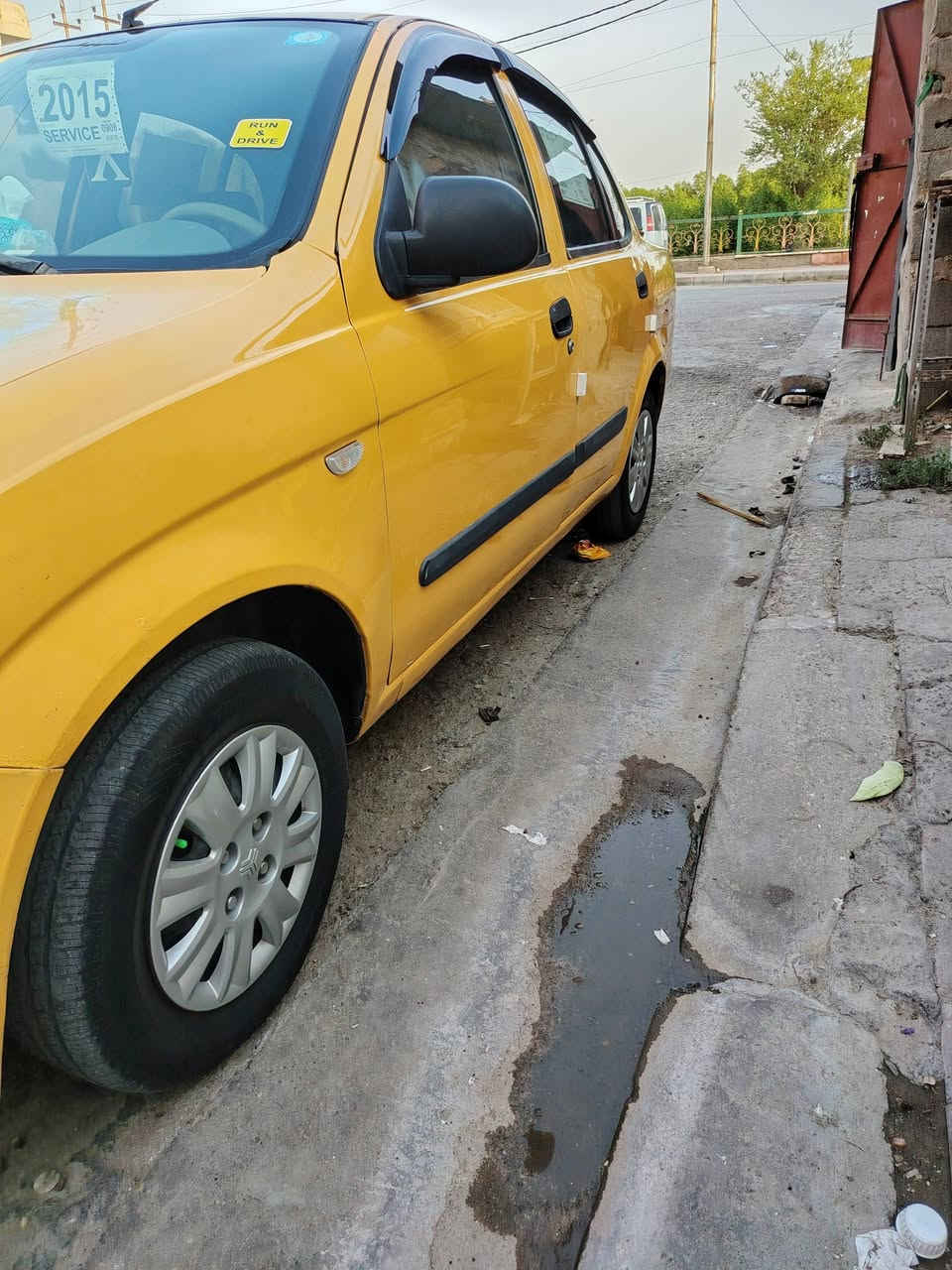 طيبه  2015 جاهزه السياره من كلشي سنويه جديده رقم انكليزي رقم بغداد تحويل ثاني يوم مصفره هيئه وغرامات كير مكيته حداديه تخم تاير لا ضربه لا صبغ لا تبديل   السعر 41

***********  مكانها واسط كوت
