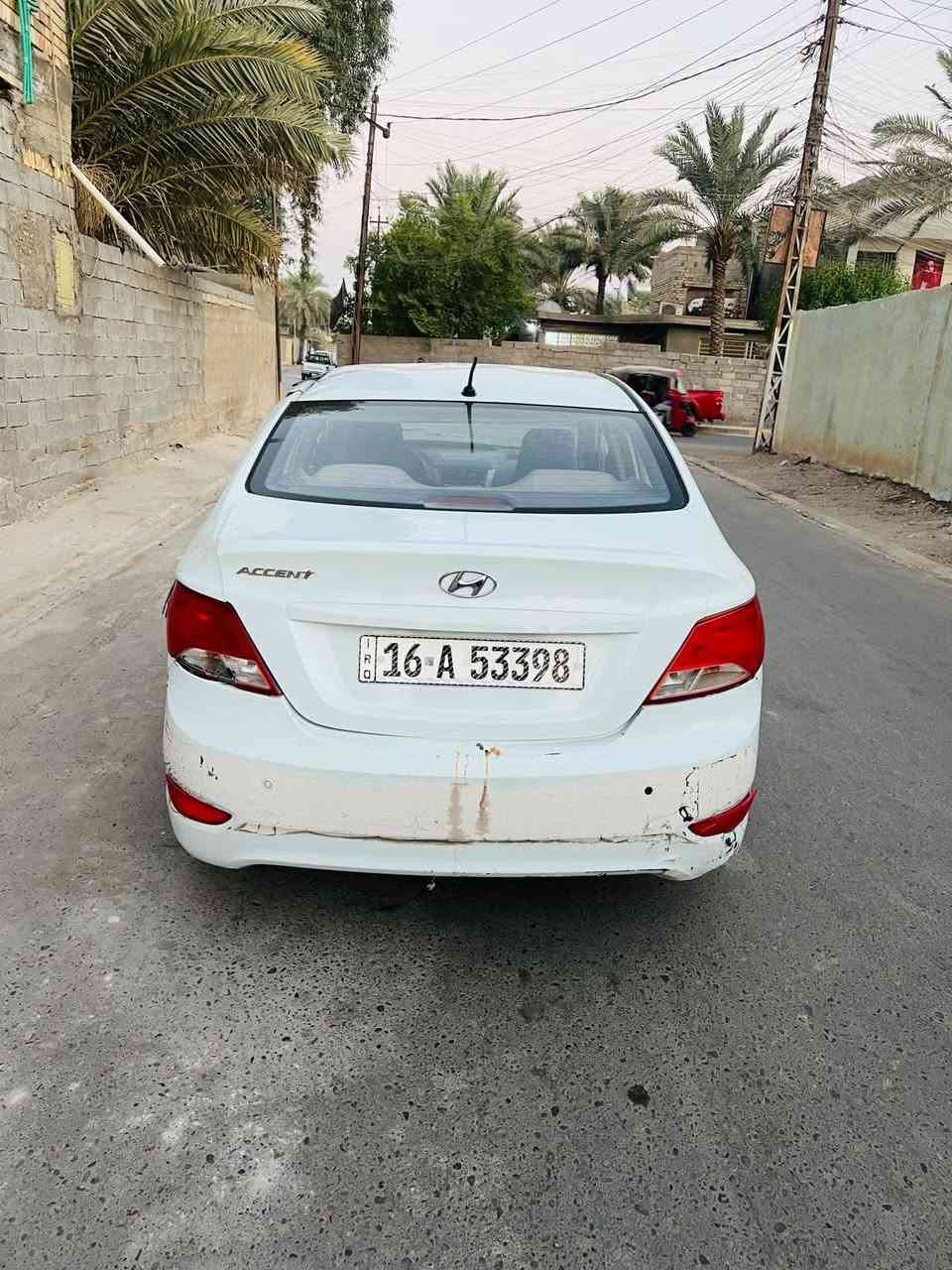 سلام عليكم للبيع هونداي اكسنت موديل 2016خليجي رقم قادسيه انكليزي تحويل مباشر اخوان سياره تعرضت لحادث جفيه كما موضحه بلصور ابيع على وضعهه سياره شغاله وتمشي  شواصي لغود ايرباكات  مكفوله مكان
سياره بغداد السعر 38$الاستفسار
***********
سلام عليكم للبيع هونداي اكسنت موديل 2016خليجي رقم قادسيه انكليزي تحويل مباشر اخوان سياره تعرضت لحادث جفيه كما موضحه بلصور ابيع على وضعهه سياره شغاله وتمشي  شواصي لغود ايرباكات  مكفوله مكان
