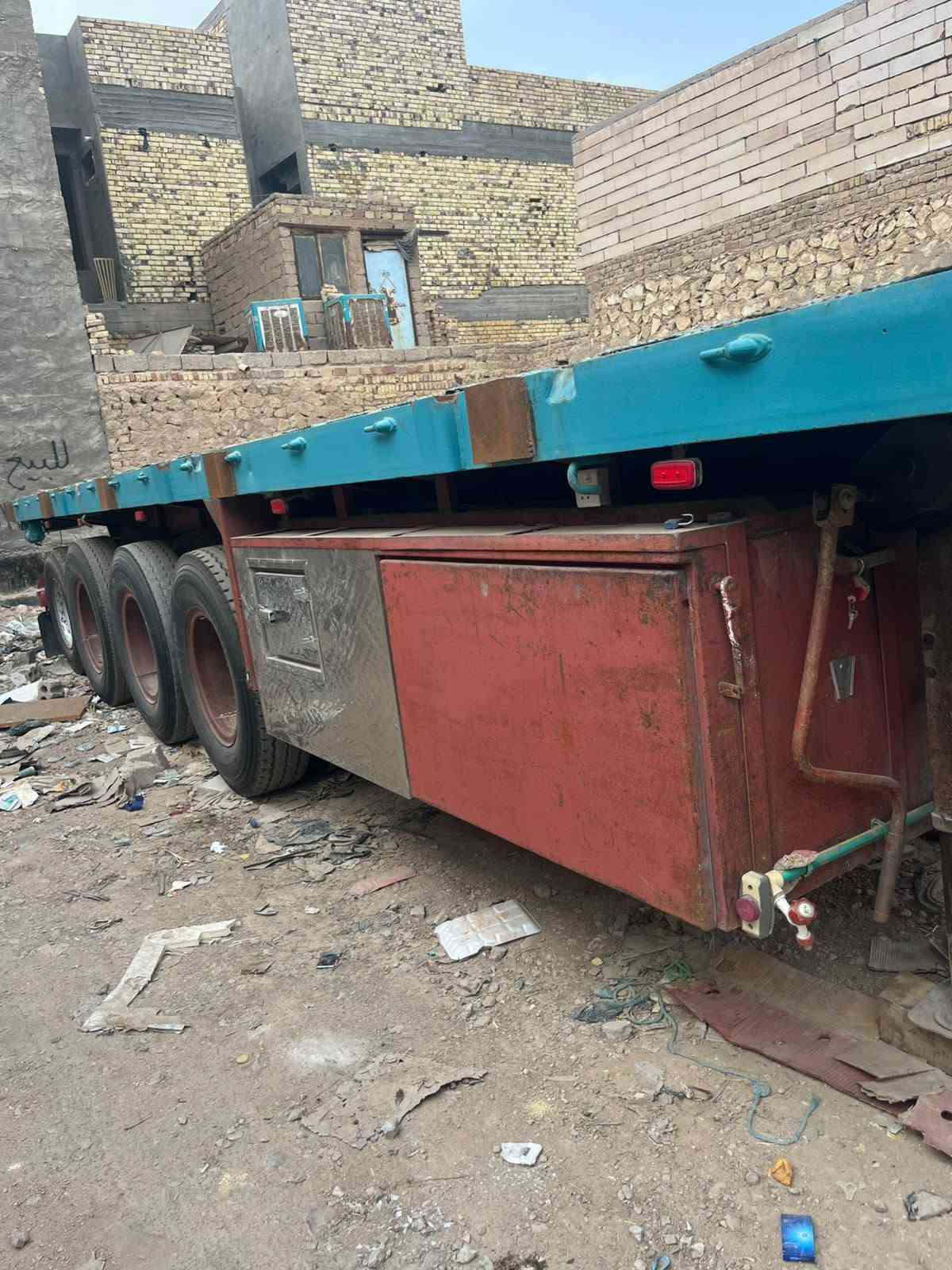عربانه فلات بلوم • ٤محاور • جاهزه لعمل