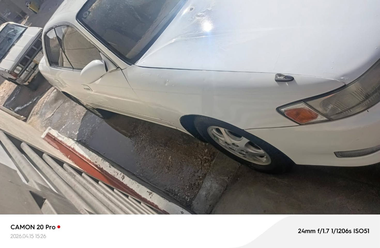 مارك نفخ بسمي لا كصه ولا نقل ولا حادث  رقم نكليزي بصره سياره جاهزه من الاخير سعر 61بيهه مجال للشراي مكان شط العرب الجزيره. ***********

نص مكتوب في الصور:
- CAMON 20 Pro 2026.04.15 15:27 24mm f/1.7 1/1206s ISO52
- CAMON 20 Pro
- 2026.04.15 15:27
- 24mm f/1.7 1/108s ISO50
- CAMON 20 Pro • 2026.04.15 15:26 24mm f/1.7 1/1206s ISO51
- 24mm f/1.7 1/1718s ISO53
- CAMON 20 Pro •
- 2026.06.25 05:31
- 24mm f/1.7 1/120s ISO57