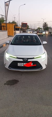 كورلا موديل ٢٠٢٤ للبيع مكفوله عدا داير مال جاملغ لخلفي بيه بيدي ار وار...