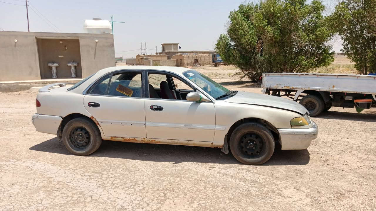 سلام عليكم للبيع سوناتا تو موديل95 مكفوله كفاله عامه كير محرك كير وتاماتيك تايرات جدد صدر مامي خلفي تبريد نقصه بوري ويشتغل مصبوغه الجماليه فقط لاكص ولاتبديل رقم بغداد نكليزي تحويل ثاني يوم الاستفسار كثر على رقم ***********
