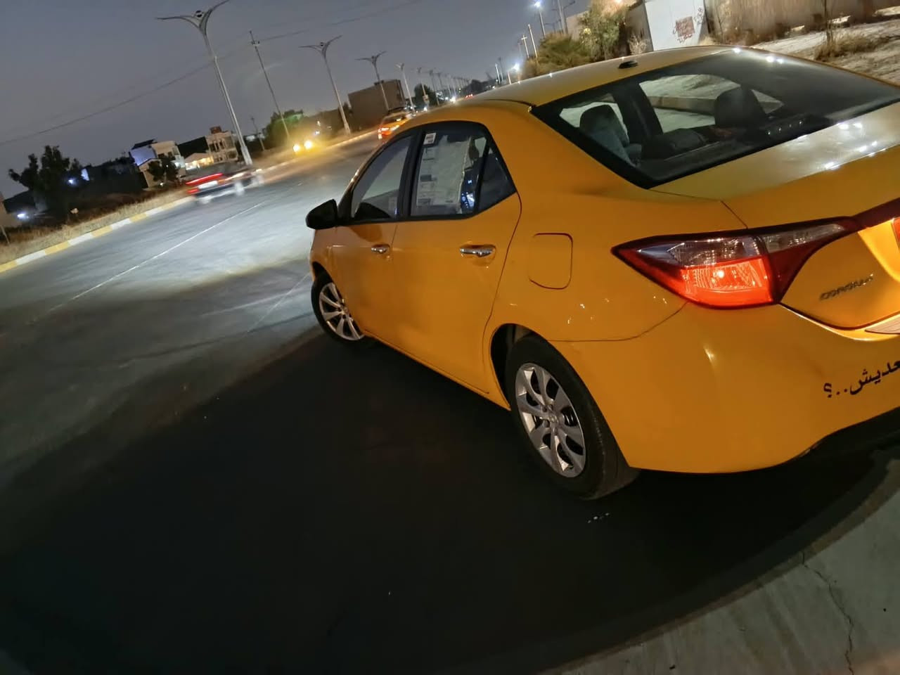 سلام عليكم كورلا موديل 2015 مشروع وطني دفتر بانزين سنويه 27
بدون ضرر بدون نقص السعر 138 وبيها مجال بصيط يرهم مراوس اب الانترا تكسي حسب قناعه 
***********
