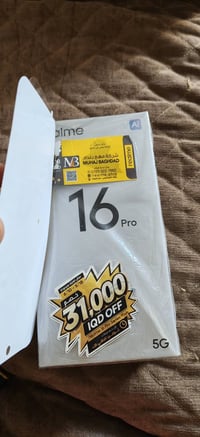 📱 للبيع Realme 16 Pro 5G 🔥 مستخدم ايام غراضه ما مفتوحة   ✨ جهاز قوي وأ...