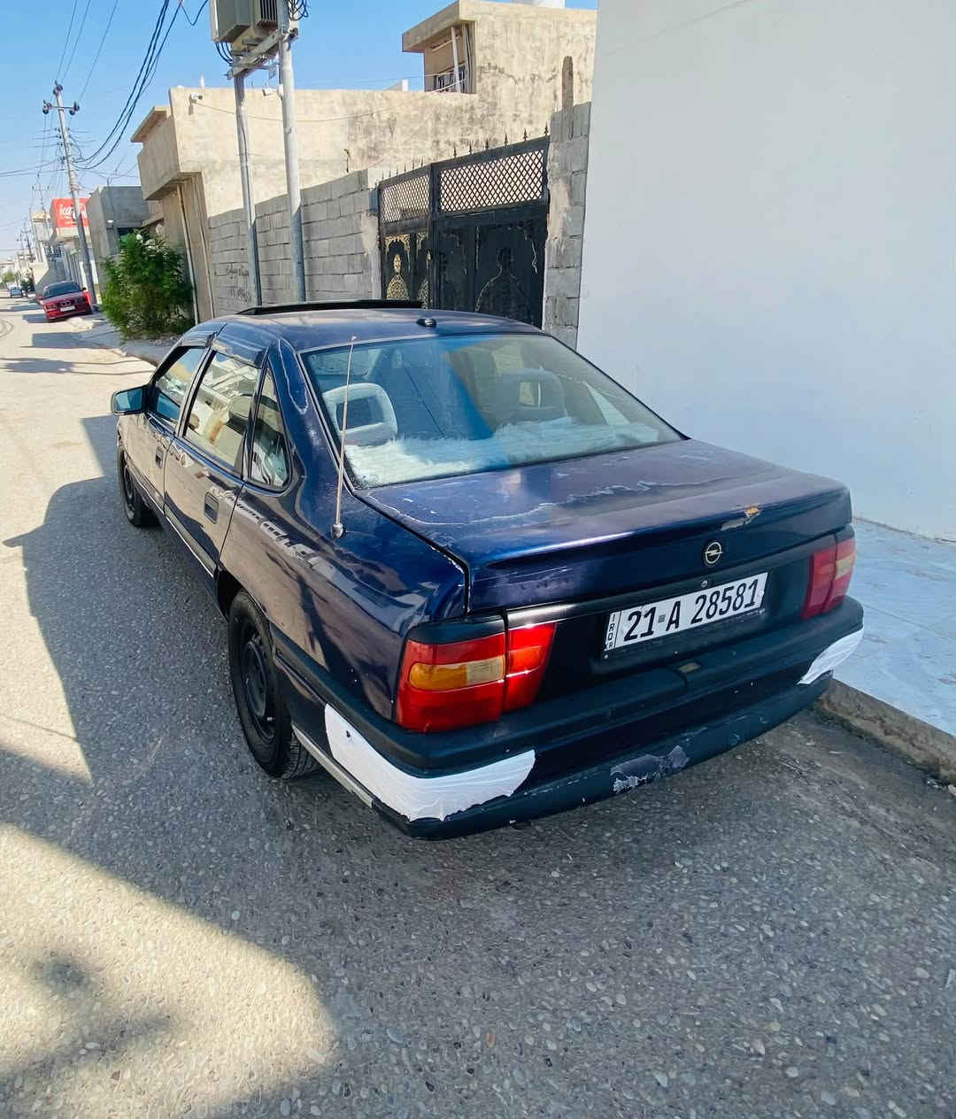 سلام عليكم أوبل فكتره للبيع محرك 20گير محرك شرط موديل 1995سياره لابي ضربه ولا صبغ على بلاد سياره دبل ايرباك جامات امامي كهربائي سلايت كهربائي بي كوبون بنزين 
سنويه 2031 جديد سعره 42بي مجال رقم موبايل ***********

سلام عليكم  کاکە ئەم ئۆپلە بۆ فڕۆشتە مکینەی 20گێرو مکینە بەشەرت مۆدێلی 1995سیارەکە نە لێدرانی هەیە نە سبوغ سیارە دبل ئێرباکە دو جام پێش کاربایە سلایت کاربایە 
کۆبۆنی بە نزینی هەیە سنویی تا 2031تازیە سحریی 42مجالی تيايه رقم موبایلم ***********
