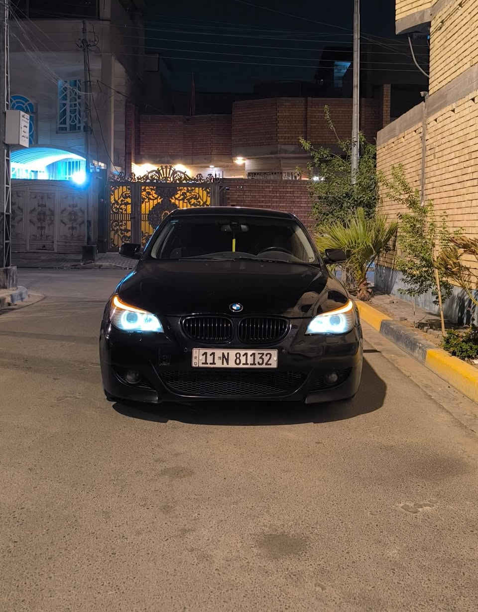 السلام عليكم
ميماتي 525 e60 دبل فانوص رقم بغداد 
سنوية تنتهي 2029 
موديل 2004 لون اسود محدثه ام M بالكامل داخل وخارج
دركه ستيرن M
شفقه M
جنح خلفي M
دشبول حاملة اكواب
وياله 18 تو سايز
 بردات أبواب + برده خلفية كهربائية 
سي دي CD + اواكس
منظومة زنون لد عالي ناصي
حتى البروجكترات
حدادة الخلفية عربانة جديدة
الحدادة الاماميه 80%
السيارة بيها كزوز رياضي صوته كلش حلو 
ماي زيتي اصلي 
قايشات جدد بوش Boosh مع رولات جدد
بيها بارد قطعتين 
تبريد قطعتين أمامي وخلفي 
السيارة نصبتها كلش حلوة وبعد احلا من الصور 
السعر 95 وبيها مجال للطيبين 
السيارة بيها كم شغلة بسيطات ينزلن من سعرها ان شاءالله 
مكان السيارة محافظة البصرة
للتواصل رقمي اتصال أو واتساب ***********
