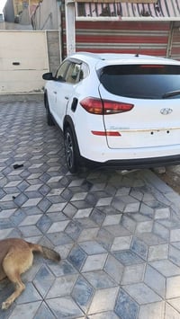 سياره توسان خليجي 17 ابيعهه عله حادثهه موضح بل صور رقم شمالي شغاله تمش...