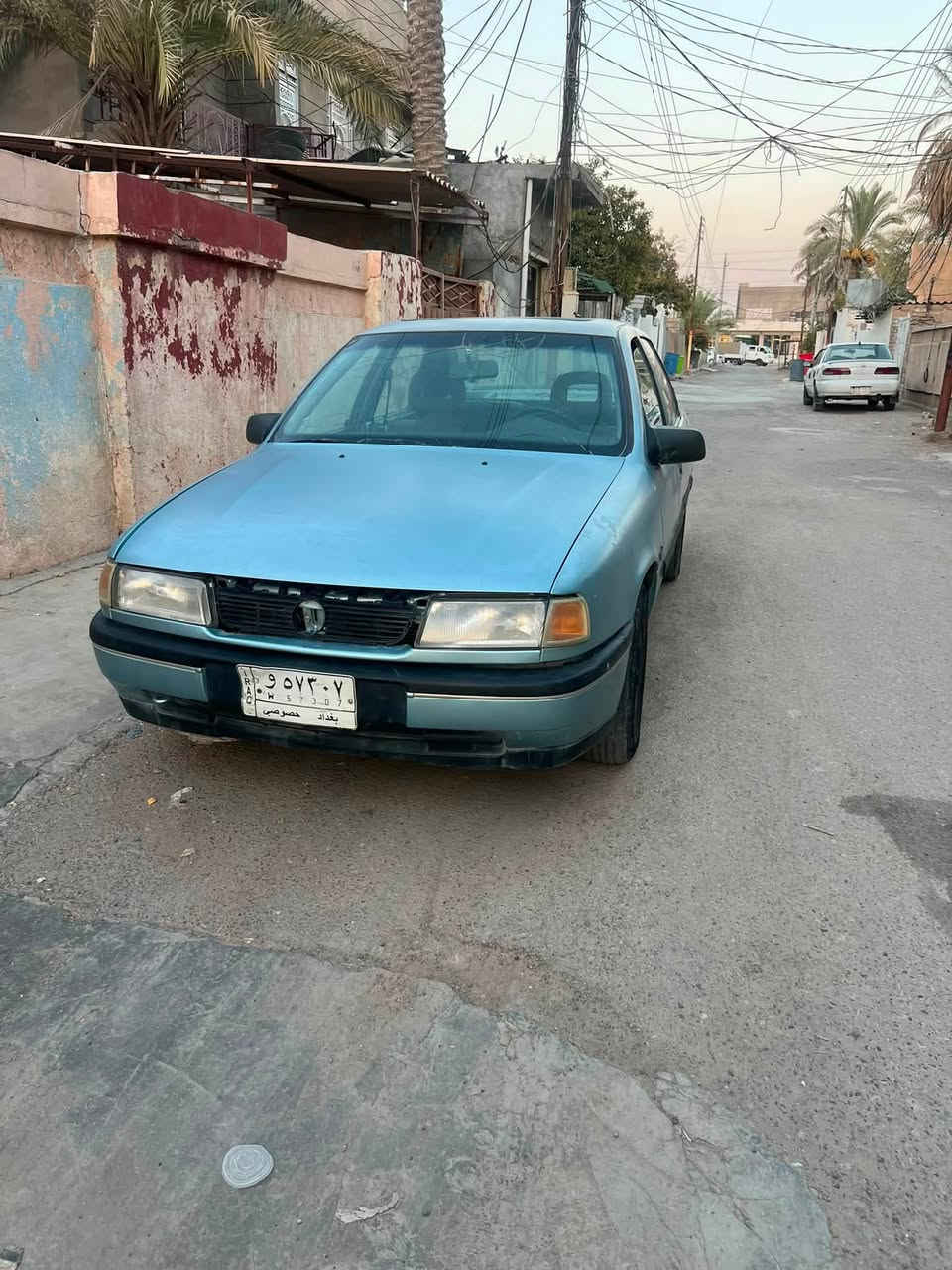 فكتره موديل 91 رقم بغداد  المكان سامراء   سعر 22 وبيها مجال بسيط  رقم ***********
