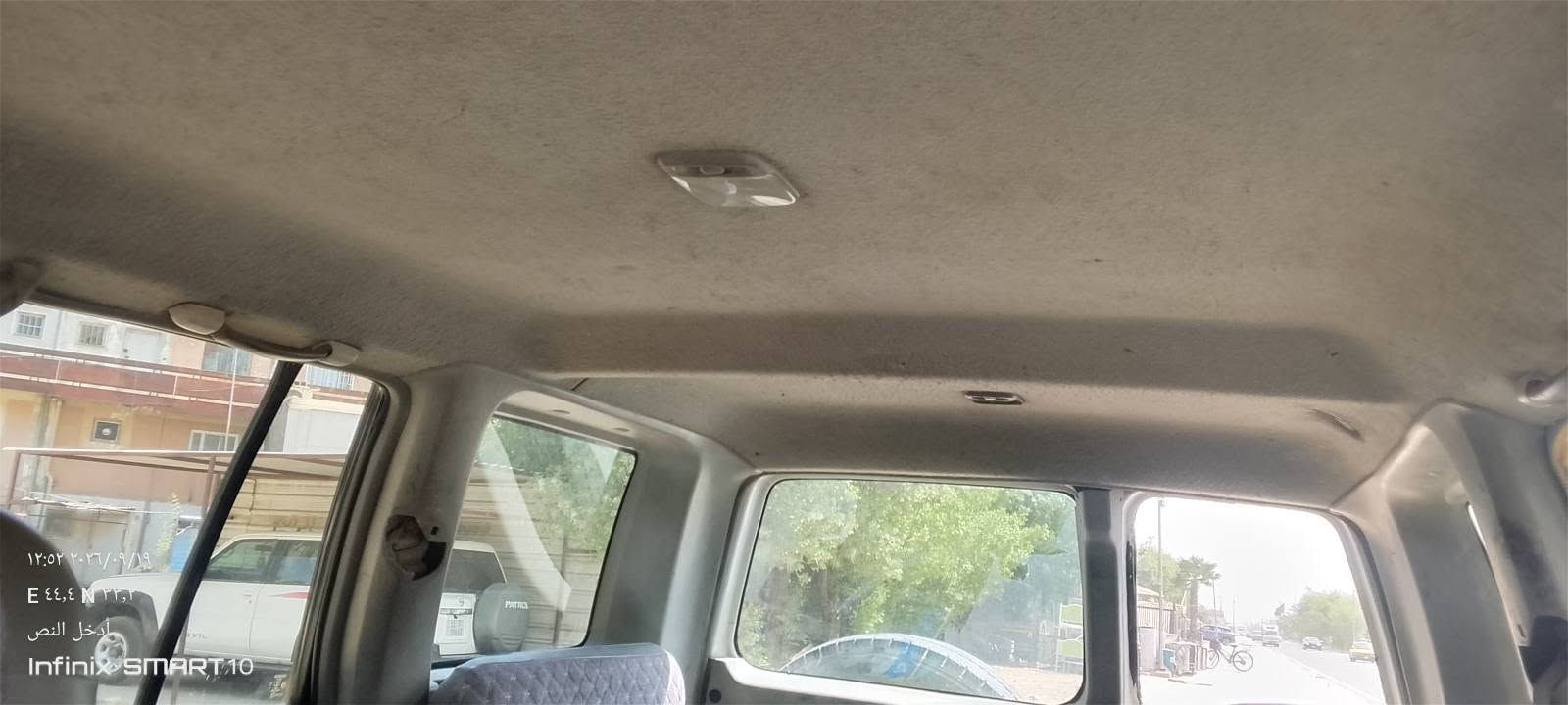 للبيع نيسان باترول 

المواصفات:
• الموديل: نيسان باترول Y61 2001 •

 اللون: أبيض • رقم بغداد - سنوية بسم الحجي •
 
الحالة: سيارة حلوة ونظيفة، محرك وكير  

توب، تخم تاير جديد، بدي خالي من 

الضربات القوية • جاهزة من كلشي، لا 

نقص ولا عيب، فقط اخذ وامشي 

سيارة مال جناي ومال كراب، معروفة 

بقوتها وتتحمل حر وبرد، مال بيت مو مال شغل.

السعر: [78$]
المكان: بغداد - [الدوره حي الصحه]
للاستفسار: [***********]

الشراي يتصل وبالخدمة، جماعة المعارض لا تحرجونا.

نص مكتوب في الصور:
- ١٢:٤٩ ٢٠٢٦/٠٧/١٩
- بغداد، العراق
- أدخل النص
- Infinix SMART 10
- ١١:٠٥ ٢٠٢٦/٠٩/١٩
- ١٢:٥٠ ٢٠٢٦/٠٩/١٩
- بغداد, العراق
- ٢٠٢٣/٠٨/١٢ ١٦:٤٩
- ١٢:٥٧ ٢٠٢٢/٠٩/١٩
- E ٤٤,٤ N ٣٣,٢
- ١٢:٥٢ ٢٠٢٦/٠٩/١٩
- E ٤٤,٤ N ٣٣,٣
- ٠٢:٥٣ ٢٠٢٦/٠٩/١٩
- ٣٣,٢ N ٤٤,٤ E