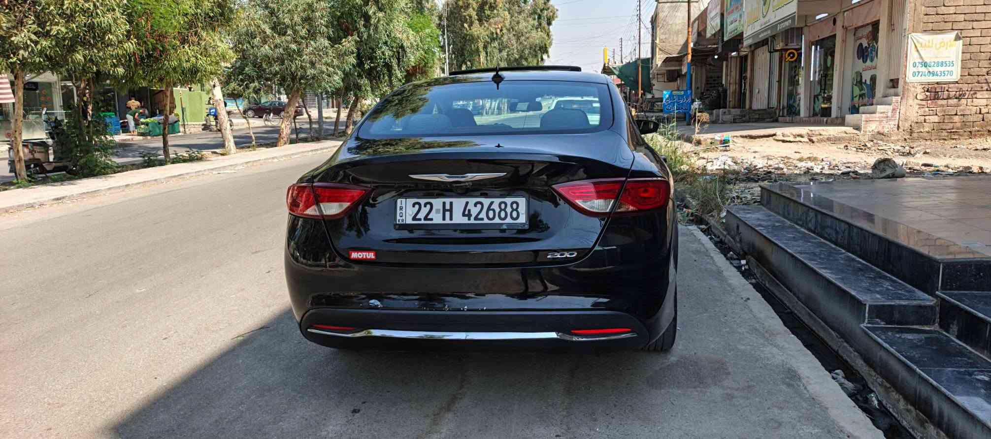 بيع او مراوس كرايسلر سي ٢٠٠ موديل ١٦ فوول موصفات رقم اربيل سنوية ورقم جديد شرط تحويل مكينة ٢٤٠٠ المرغوب مكينة وكير شرط سيارة بيها ٣ قطع صبغ وبيها شوية صبغ بل تكمة وربع بوند سيارة بلادية وجديدة بدون دواخل موصفات
شاشة جبيرة
بصمة
كشنات كهرب
كير ماوس
هندبريك بصمة
رادرات
تحكمات ستيرن
بجم زنون
بكلايت ليد
تشغيل عن بعد 
سلايت 
سعر بلاش ٨٩ وبيها مجال شراي خابر على هذا الرقم
***********
