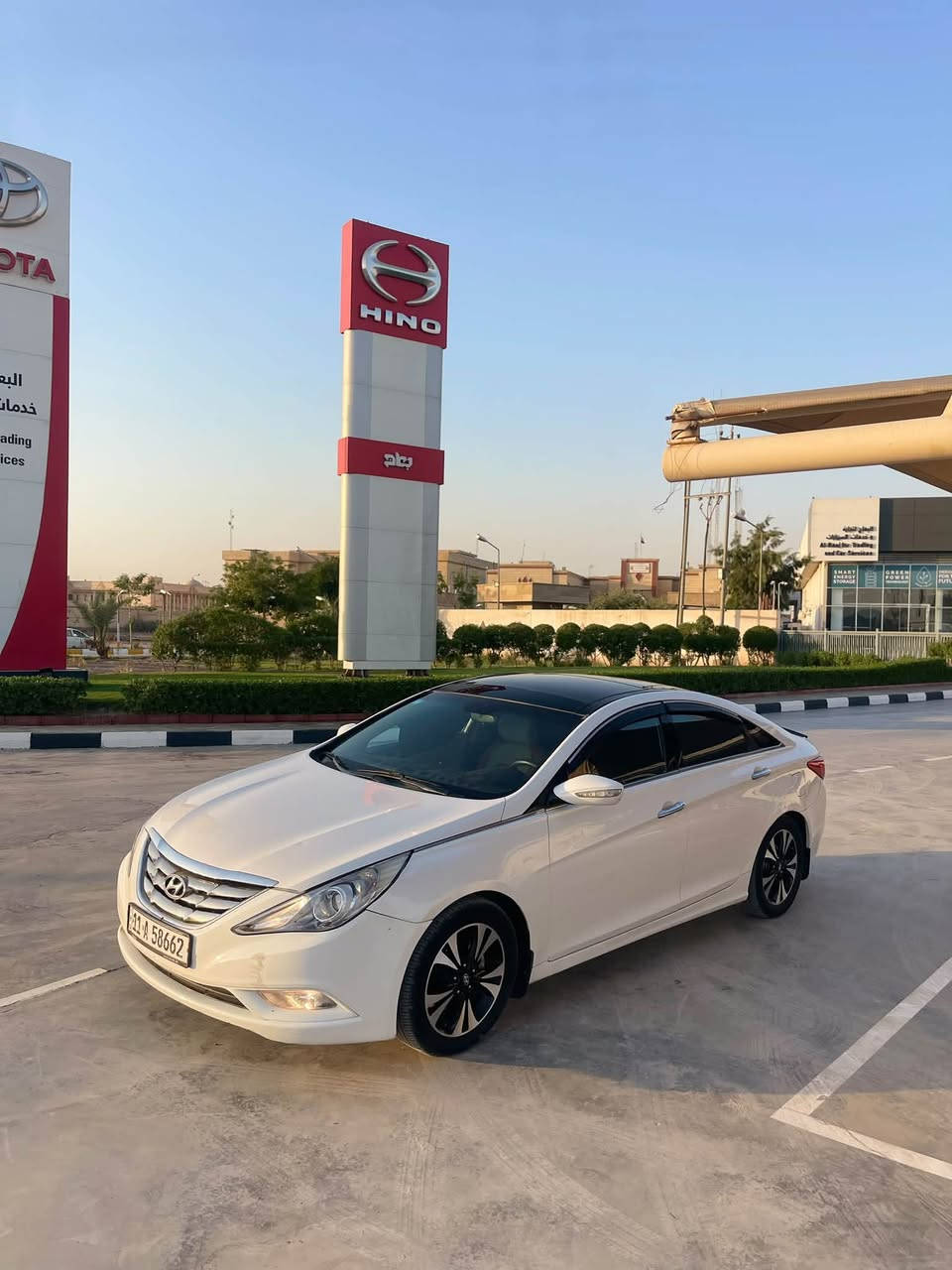 السعر 105$ وبيه مجال
سوناتا 2011خليجي بغداد دولي
فول عدا البصمه مكينه 2400 السياره جاهزه من كلشي بيه بيبان ثنين صبغ بدون تبديل ودواخل مكانه ديوانيه 
***********

