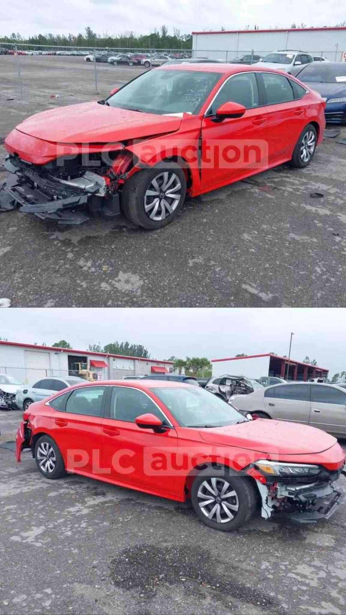 🔴 Honda Civic LX 2023
* الموديل: 2023
* الفئة: LX
* المحرك: 2.0 لتر 4 سلندر
* القوة: 158 حصان
* القير: CVT أوتوماتيك
* الدفع: أمامي FWD
* اللون: أحمر
* الجنوط: 16 إنچ
* الشاشة: 7 إنچ
* Apple CarPlay + Android Auto
* كاميرا خلفية
* Honda Sensing لأنظمة الأمان والمساعدة على القيادة
* مثبت سرعة
* تشغيل أوتوماتيكي للأنوار
* مكيف
* نوافذ ومرايا كهربائية
* ⁠الضرر موضح بالصور 
* ⁠السيارة من دون اي صبغ 
* 
مكان السيارة سامراء 
 *
للاستفسار الاتصال:***********
او ‭***********

نص مكتوب في الصور:
- PLC auction