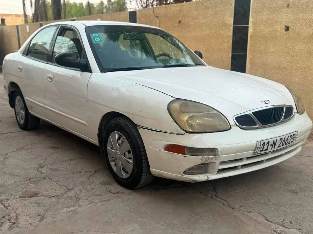 السلام عليكم
نوبرا 2002 
كير محرك صدر تبريد مكفولات 
تخم تاير حديد 
بدون ضربه كشر بلادي فقط بنيد مصبوغ 
رقم بغداد سنويه وهوره جديدات بسمي 
مكاني البياع حي الاعلام 
السعر ٣٥ وبيها مجال بسيط 
رقمي: ***********

