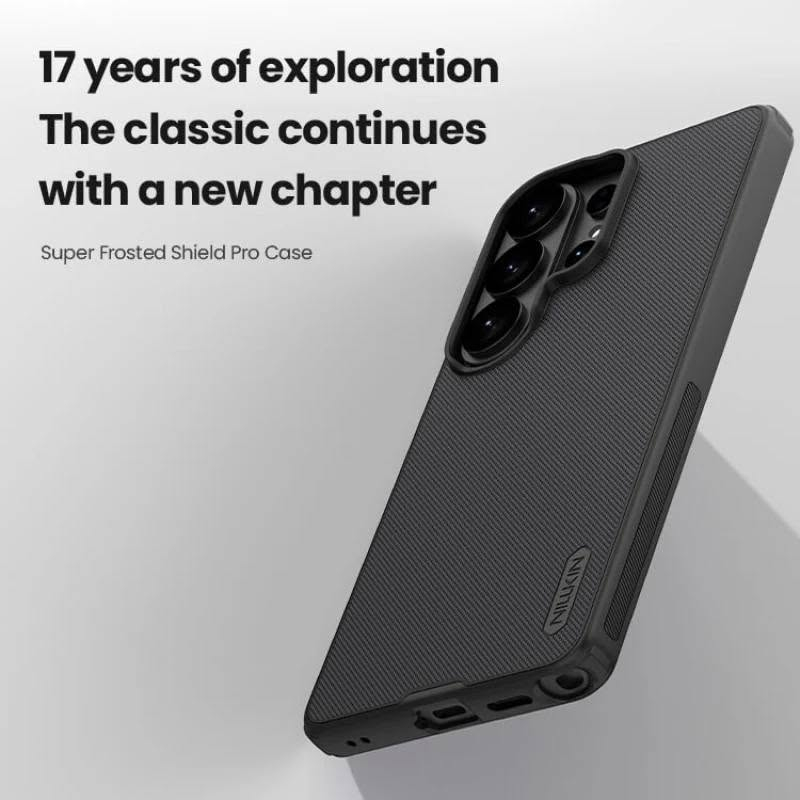 الحماية والأناقة 
تميز بمظهر هاتفك مع كفر نيلكن الأصلي ماك سيف forsted shield pro magnetic
حماية من كل الجوانب ✅ 
 لون ثابت ✅ 
ضد الخدوش✅ 
حواف شاشة مرتفعة لحماية الشاشة✅ 

متوفر كفر اس ٢٦ الترا s26 ultra
للحجز والاستفسار مراسلة الصفحة عبر الماسنجر او عبر الواتسب ***********
توصيل متوفر كل المحافظات
