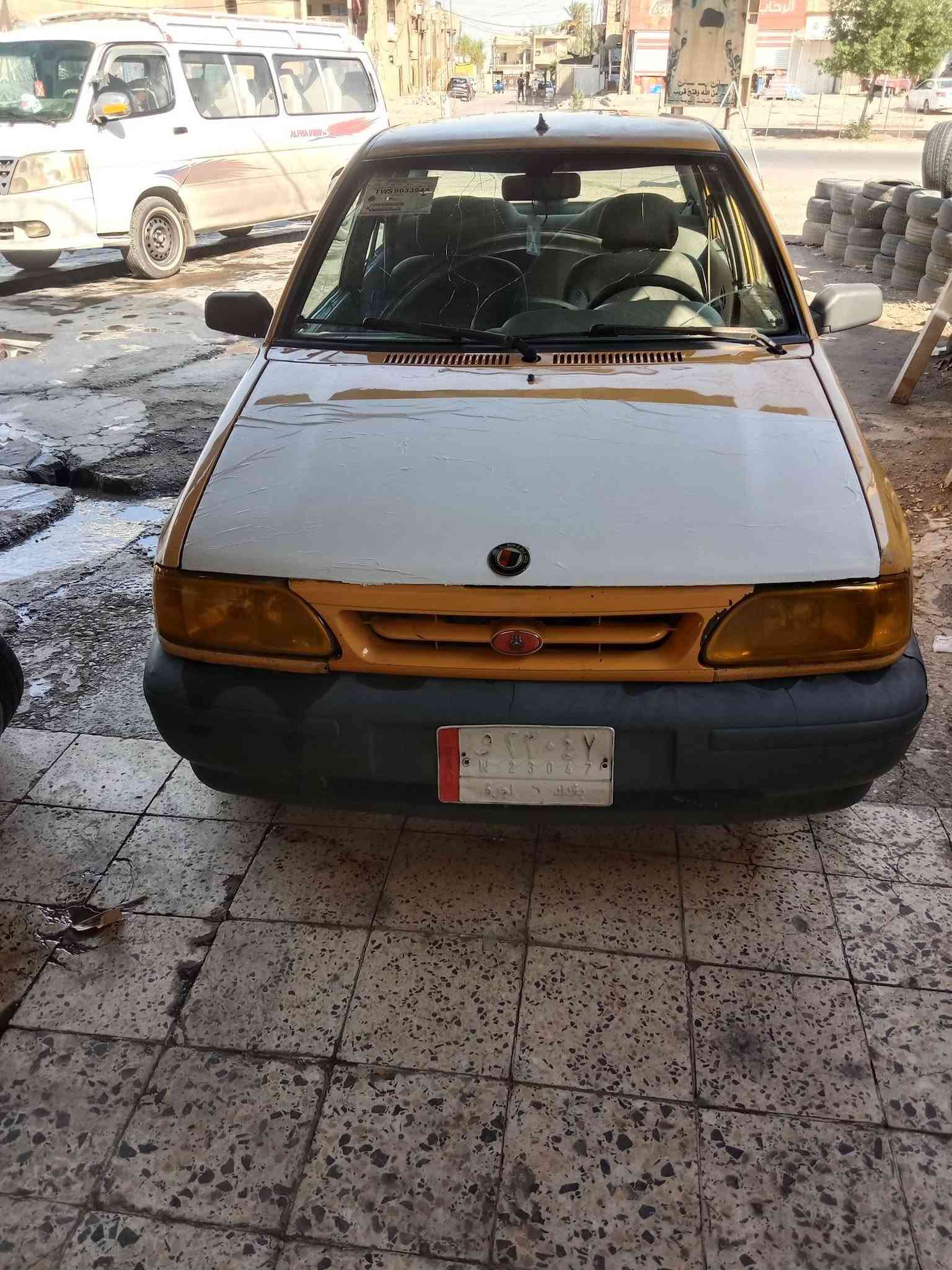 يالله سلام عليكم سايبه ١٥ كير ومحرك جدد كشر حلو بدون ضربه تخم تاير جديد رقم بغداد مشروع وطني سياره بلادي شواصي ابلاديات لافطر ولا لحيم سيارة جاهزه كبل للشغل كهربايات كله بياع تقاطع درويش ب 25.    ***********
