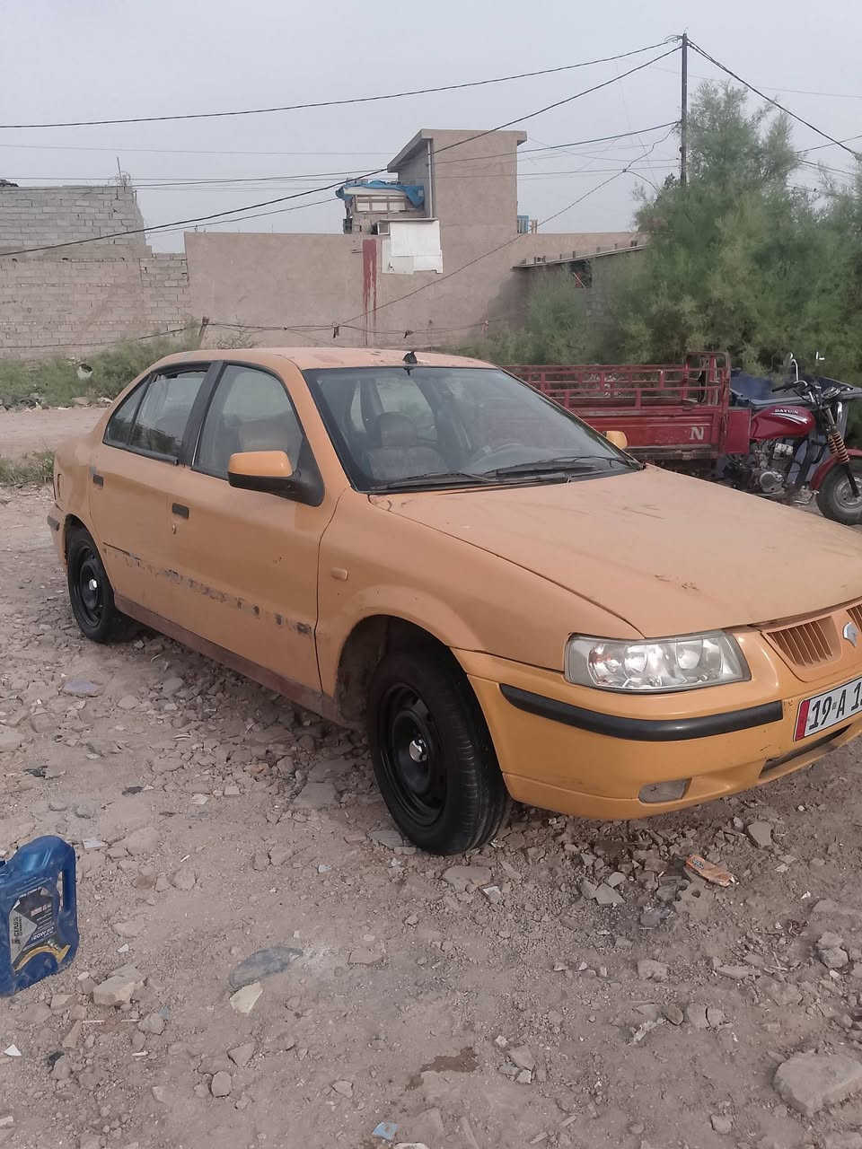 سلام عليكم سمند موديل 11 سعر 20 قفل 

مكينه و كير كفاله 
دوشمه جديده 
تبريد ثلج 

كهرباء كله شغاله 

صدر تعبان 50 بل 100

خياسات بس دوسات معمرهن

رقم انجليزي كربلاء فروع وطن تحويل ثاني يوم

سياره بيه نوقص يده باب بره و يده باب خرجيه دكمه مال جام
بس هاي نوقص بيه غير هيج ماكو 

مطلوبه 150 الف غير هذه ماكو هيا وغرامات بس 

سياره مكانه بغداد الشعله ***********

