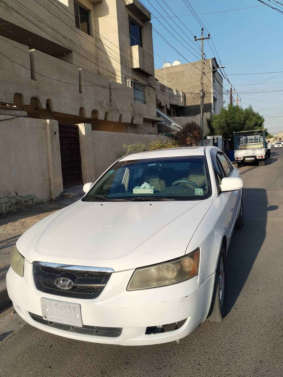 يالله سلام عليكم
للبيع سوناته 2006

مكينه سته سلندر 3.300

رقم بغداد

مواصفات السياره

فتحه سقف

شاشه

اشاير بلمري

كشنات كهرباء
السعر 73 وبيها مجال
السياره ماشيه 120الف

السياره مصبوغه حزام لجماليه

مكان السياره بغداد الغزاليه

رقم صاحب السياره ***********
