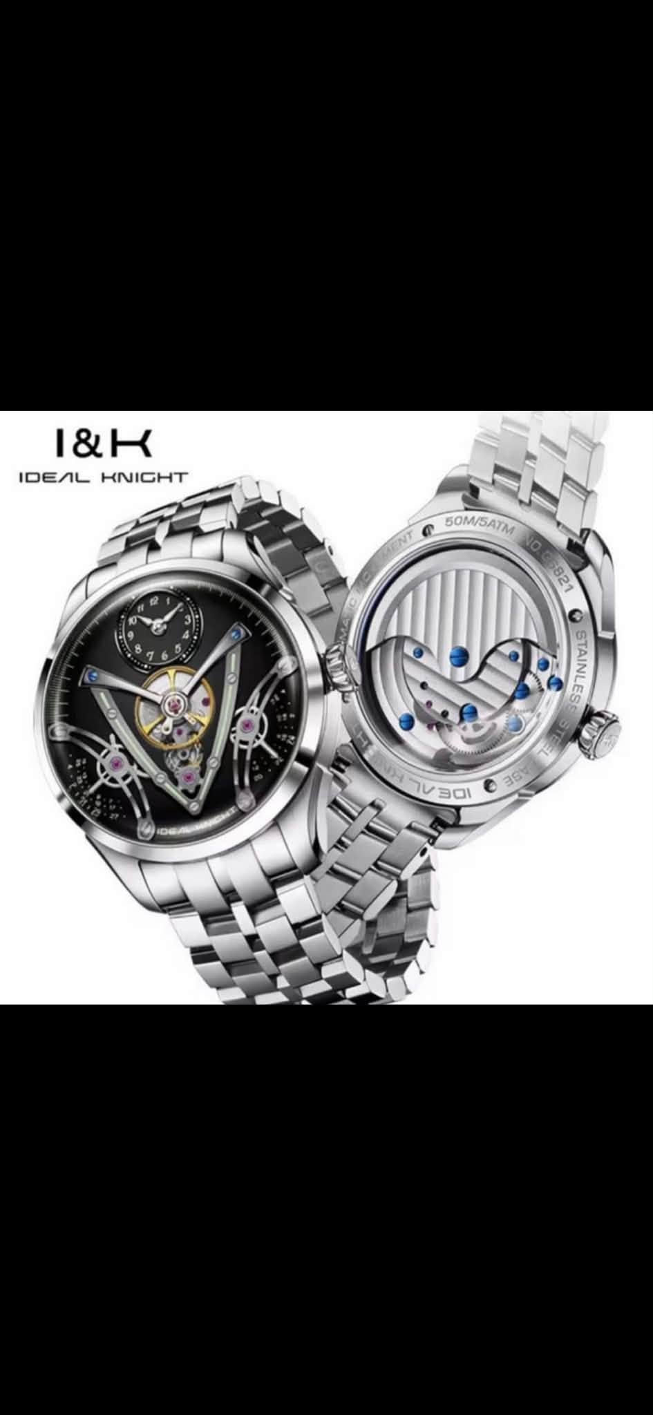 شباب ساعه ايدل اصلي وكاله للحجز والاستفسار واتساب***********او خاص

نص مكتوب في الصور:
- I&K
- IDEAL KNIGHT