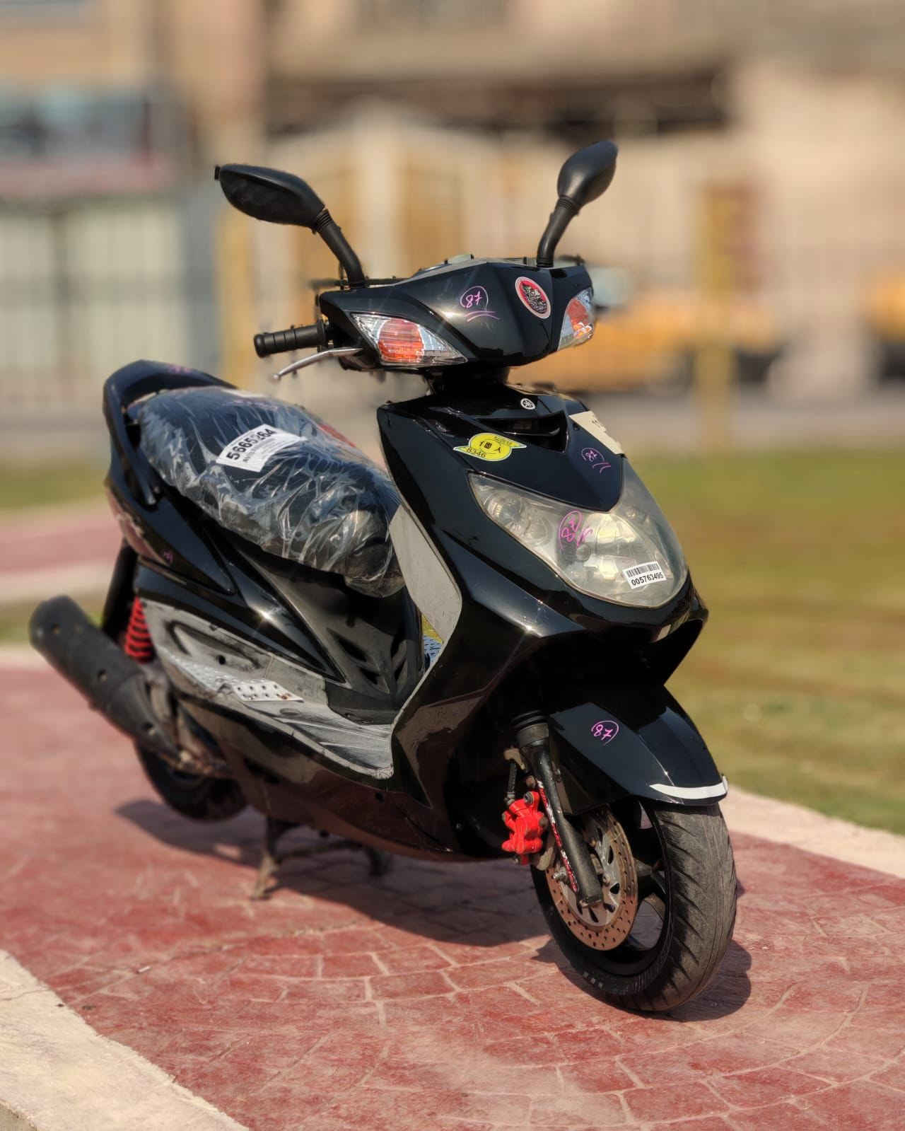 سلام عليكم.... مكلف بلنشر
دراجة سكنس(فحل )  🛵 للبيع
دراجة شلعه معدل كهربائيات كلهه شغاله 
دراجة جديده  بلادية
أي نقص مابيهة
جيب فيتر وتعال افحص
العنوان بغداد مدينه الصدر قرب مطعم ليمونه الاستفسار الاتصال على الرقم 📞 ***********
