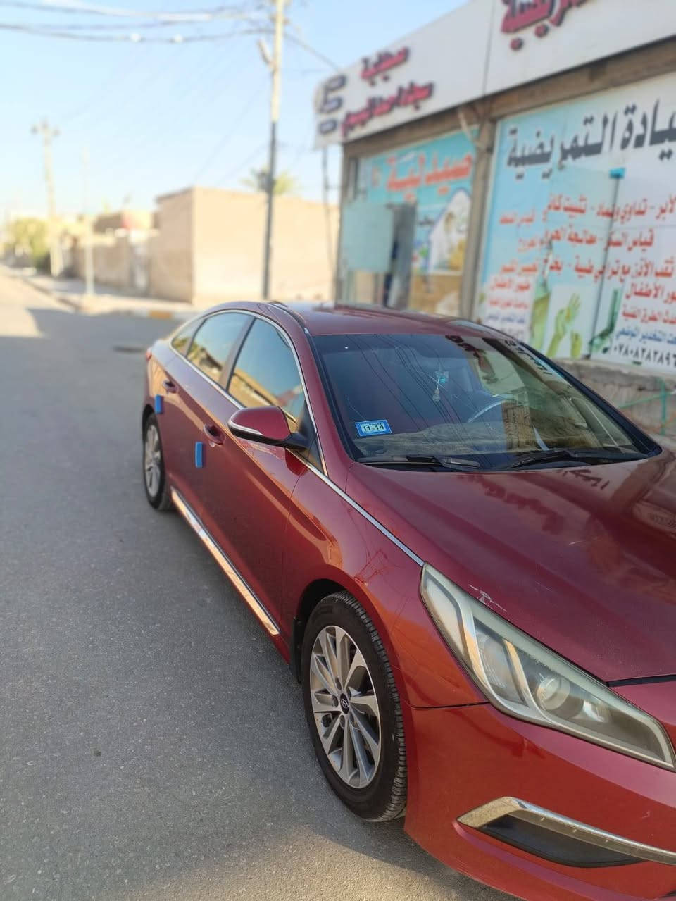 للبيع سوناتا موديل 2016 وارد امريكي حادثها جاملغ ونص من البنيد مواصفات سبورت محرك 2400 السعر 115 وبيها مجال العنوان الدوانيه الدغاره للاستفسار الاتصال ***********
