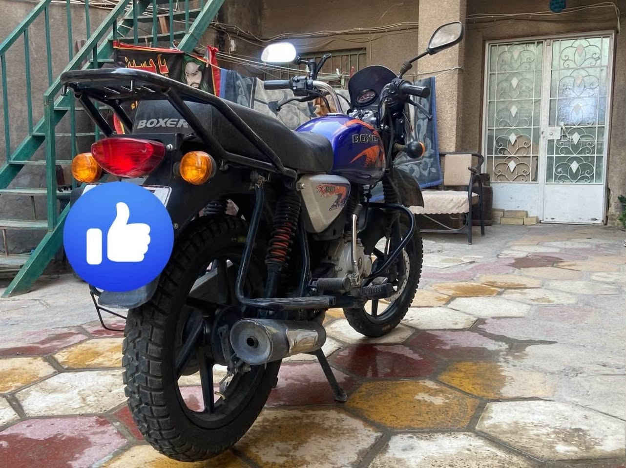 بوكسر 2023 للبيع   
دراجتي للبيع، استخدام شخصي، والحمد لله نظيفة وما محتاجة أي صرف، جاهزة للاستخدام مباشرة. مكفولة من كل النواحي، 

خير من الله، والياخذها إن شاء الله ما يخسر. والي يدور النظيف راح يعرف قيمتها من يشوفها

💰 السعر: 2,450,000 دينار (بي مجال بسيط للجادين)

📍 العنوان: رئاسة المعلمين، مقابل مركز الشام الطبي.

📞 ***********

الله يبارك للبايع والشاري، والرزق على الله.
