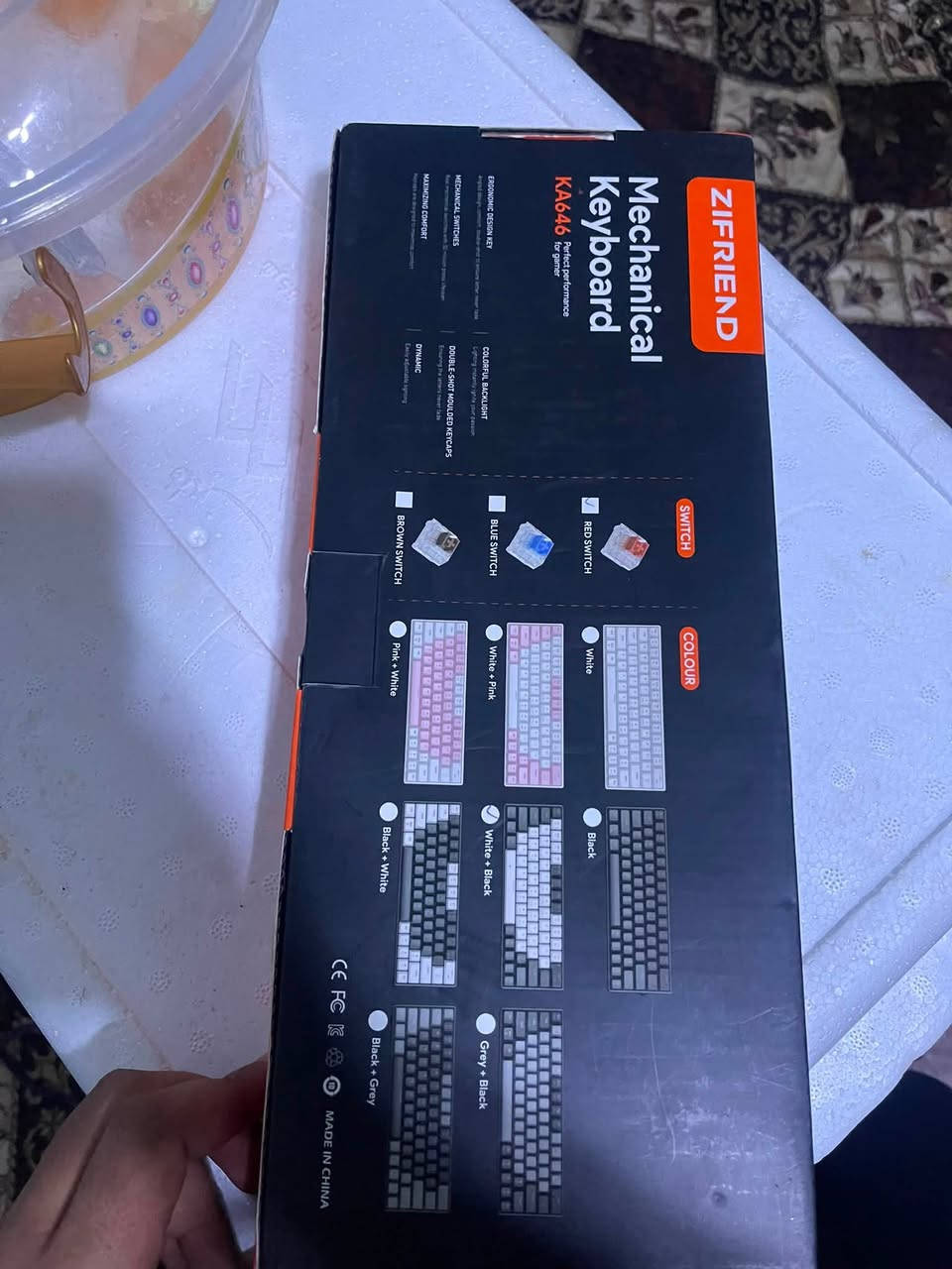 السلام وعليكم كيبورد ميكانيكي للبيع السعر 35 محتاج واريد ابيعه اجاني هديه وما مستخدمه ولله 
عنواني بصره ما عندي توصيل ما عندي توصيل 
***********
