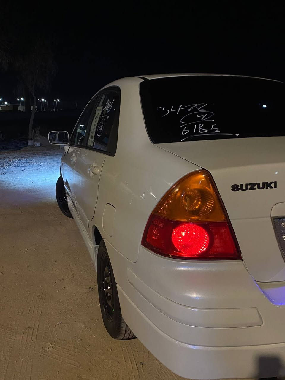 سلام عليكم سياره للبيع ساسوكي ليانه مديل ٢٠٠٥ مكفوله من ضربه بس مرشوشه جماليه أثر جراد محرك ١٨٠٠ جاهزه من كلشي السعر ٥٨

*********** البصرة, العراق
