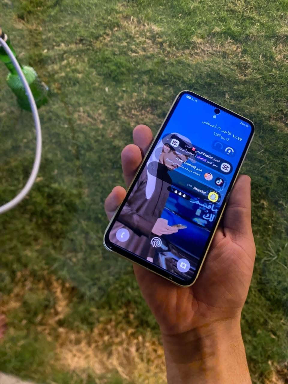 سامسونج
A 55 5G

ذاكره 256 

رام 12

بلادي وضع شركه  ضهر بي كسور شوي و مغلف 

شاصي  تيتانيوم  ما بي خدش و شاشه بلادي 
ب 275  الف

***********
