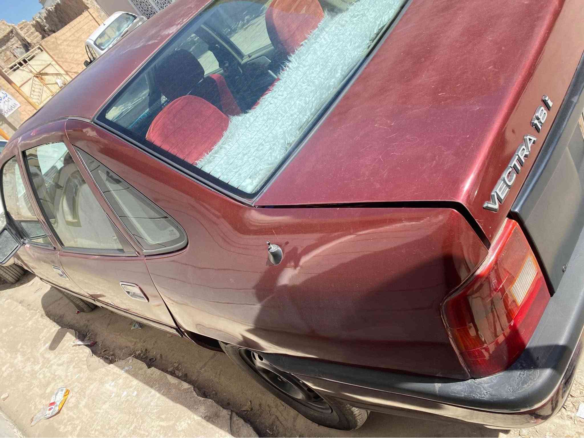 اوبل فكترا 1992 نضيف مابيها اي عيب كير ومكينه شرط سنويه باسمي ثلاث قطع صبغ اثر جراد السعر 45 مكان كركوك للاستفسار الرقم *********** كركوك, العراق
