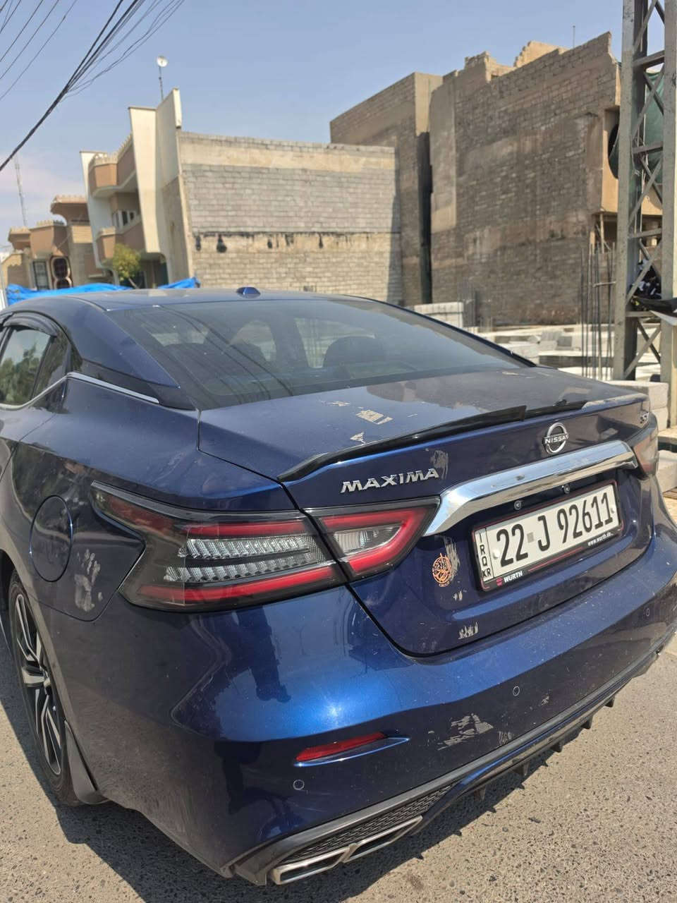 السلام عليكم 
مكسيما 2023 فئه SV 
سياره بدون حادث بدون صبغ بدون تبديل 
حلوه وجاهزه مبيها نقص بااسمي رقم اربيل 
السعر155 عليها غرامه ورقتين ينزل من سعرها 
***********
