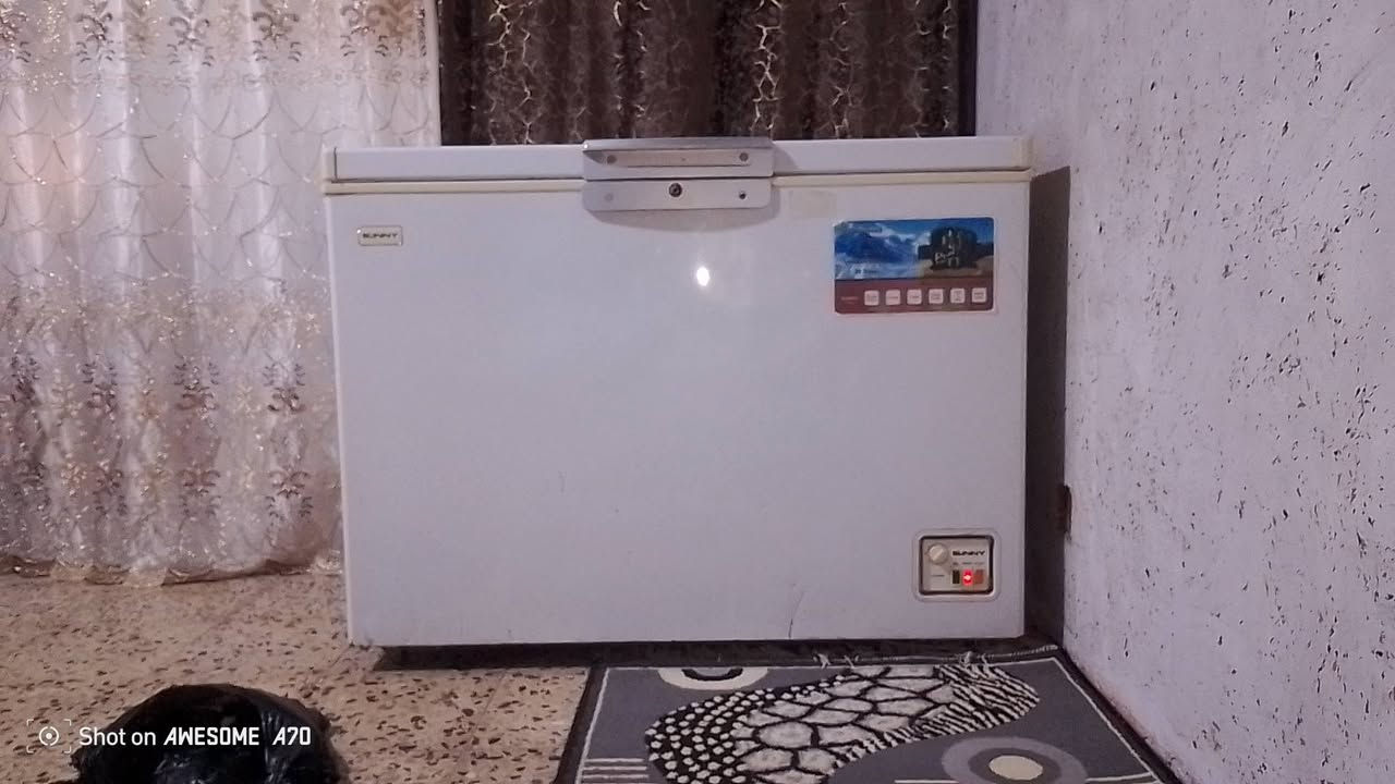مجمده للبيع السعر ميتين الحجم الكبير حيل نضيفه سبب البيع محتاج ***********

نص مكتوب في الصور:
- Shot on AWESOME A70