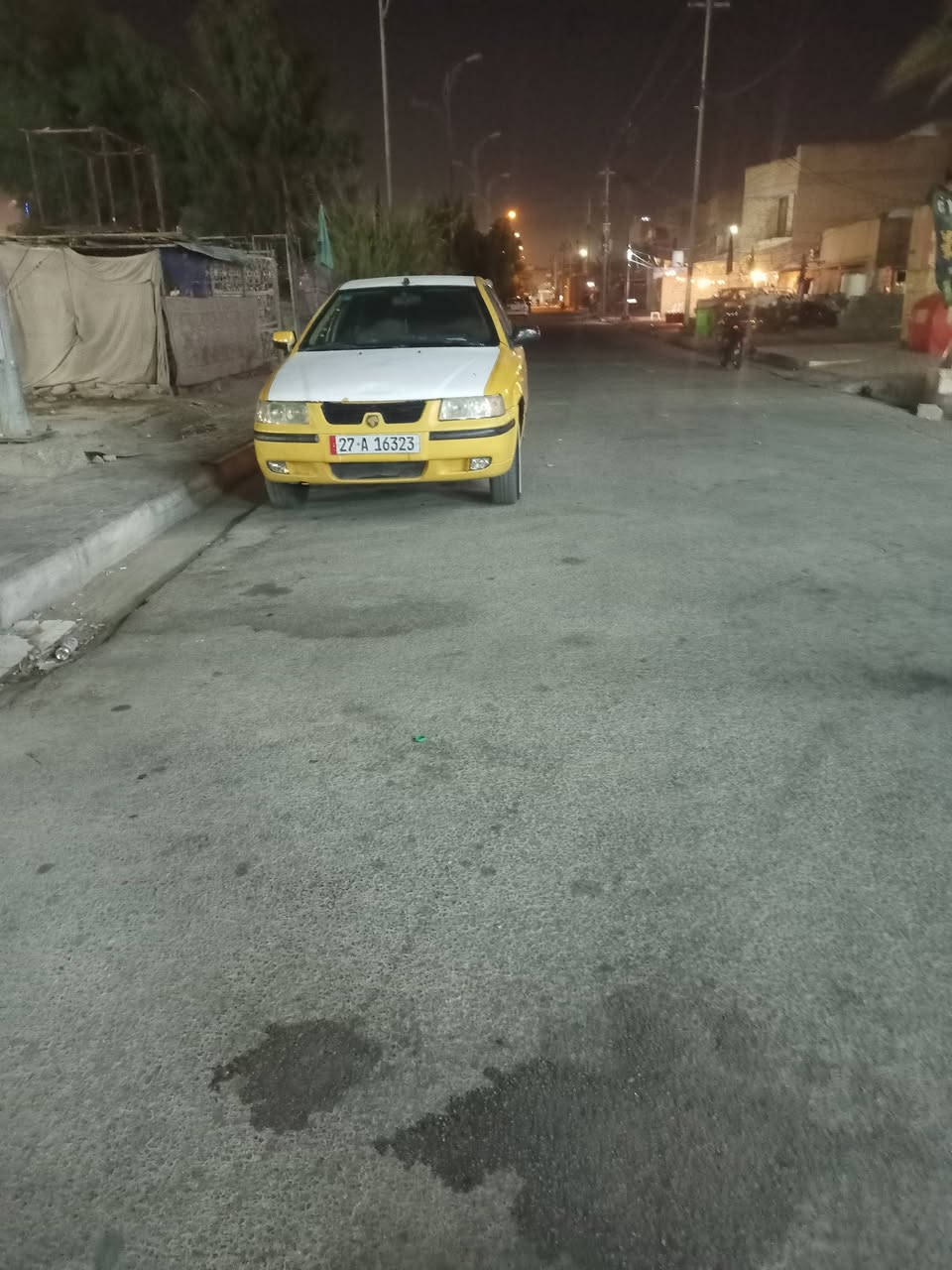سيارة سمند للبيع محرك وكير كفالة جاملغ اليمنة امبدل مكاني واسط دور العمال تحويل ثاني يوم***********

