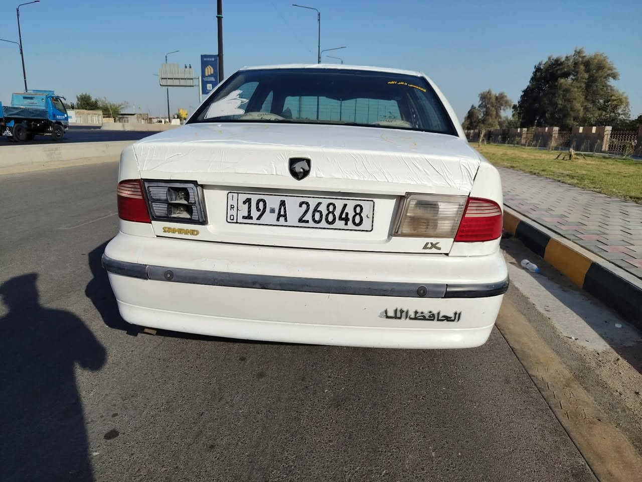 سلام عليكم للبيع سمند مديل 10سنويه 31تحويل مباشر مكينه وكير زينات  تاير حداديه جديده كهربائيات كله شغاله سياره جاهزه رقم دولي مكاني نجف مناذره السعر 24وبيه مجال حق لجيه ***********نتصل واتساب واني  خادم
