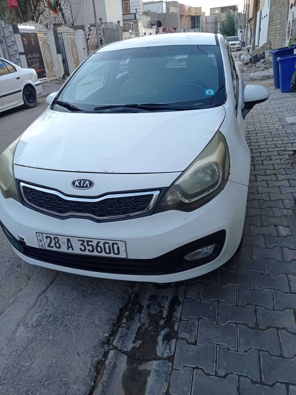 سياره كيه ريو موديل 12محرك 1600 كير اوتماتيك تدفئه تبريد رقم نجف انكليزي بيهه ثلاث قطع باسمي السعر 72 الاتصال ***********
