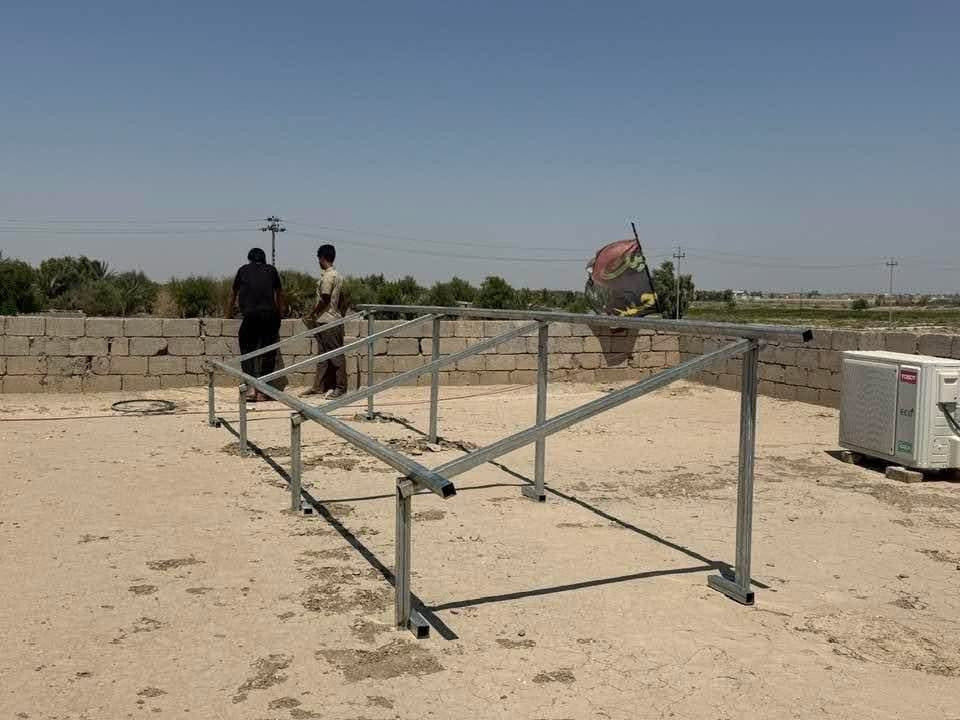 �☀️ تم بعون الله تجهيز وتنصيب منظومة طاقة شمسية متكاملة الى الاخ فرحان كاظم  /قضاء الدغارة 

✅ منظومة 10 أمبير نهاري 8 ليلي مصممة لتوفير طاقة مستقرة وتشغيل الأحمال بكفاءة عالية على مدار الساعة.

⭐ مميزات المنظومة:
🔹 بطارية عالية الكفاءة بضمان 5 سنوات.
🔹 انفيرتر بمواصفات متطورة وضمان سنتين.
🔹 ألواح شمسية بضمان 15 سنة وأداء ممتاز في مختلف الظروف الجوية.

💡 تخلص من مشاكل انقطاع الكهرباء وارتفاع تكاليف التشغيل، واستثمر في طاقة نظيفة واقتصادية تدوم لسنوات.

📞 للحجز والاستفسار وتجهيز جميع أحجام المنظومات المنزلية والتجارية، راسلنا على الخاص.

طاقة شمسية اليوم… راحة وأمان لسنوات قادمة. ☀

للتواصل 
مهندس عباس:***********

مهندس حمزة:***********
