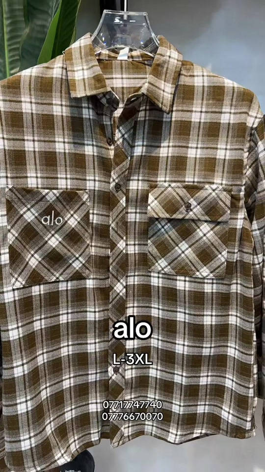 

نص مكتوب في الصور:
- alo
- L-3XL
- ***********
- ***********