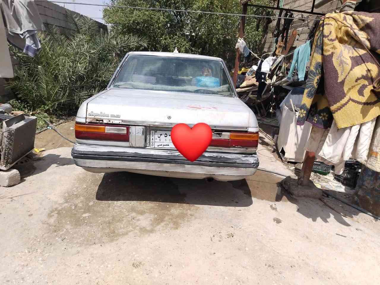 سلام عليكم للبيع سوبر مديل 85 رقم بغداد ألماني داخله هزه مكينه وكير ثنين ونص تخم تاير حداديه كهربايات شغاله عنوان ناصريه رقم الهاتف *********** سعر 20

