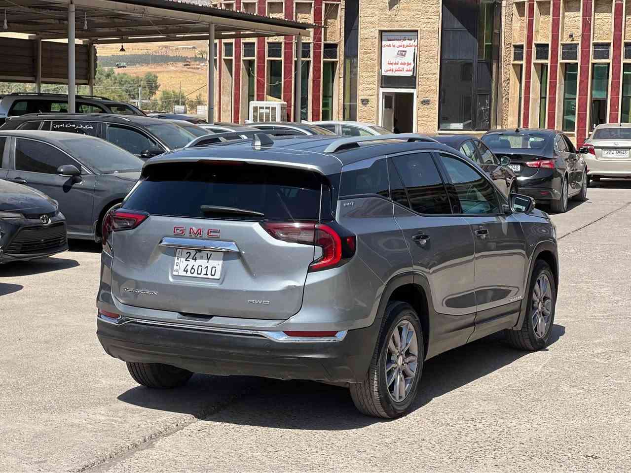 GMC TERRAIN 2023
سعر120مجال
سبوخ 4بارجه ربع سقف بي داخلي 
بي ايرباك 
بيش بشت كه بس 
به رد رادار شريكه 
رقم سه نه وي جديد
تحويل خرامه به شه رت 
موسفات  SLT. AWDفول بس سيلايت نيه 
شوين ئاكري 
***********واتساب أربيل, العراق
