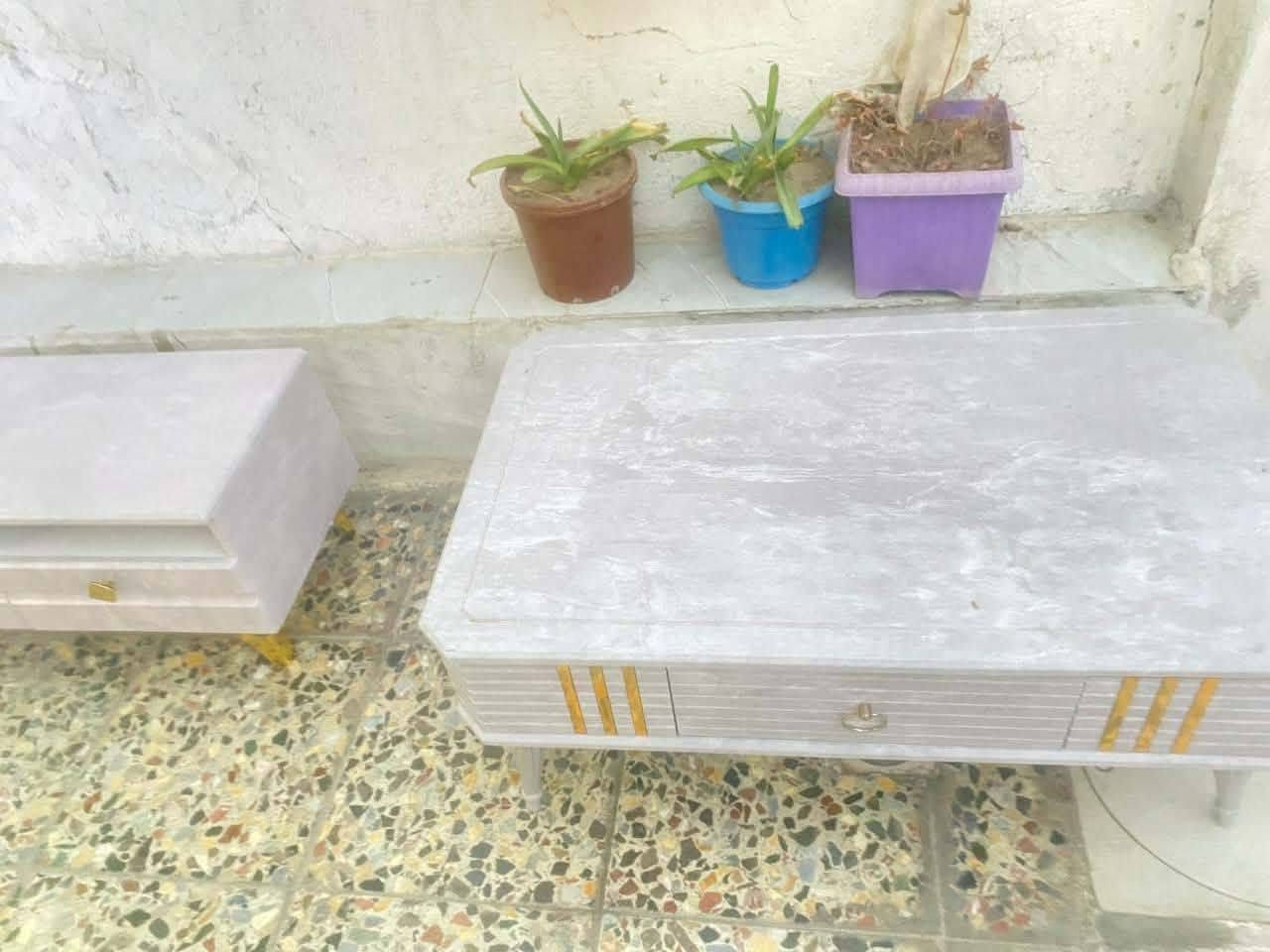 قطعتين ميز
اخو الجديد 
المكان :الكمالية حي الزهراء 
السعر:٣٥ نهايته 
للاستفسار ***********
