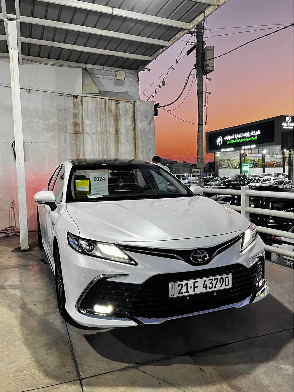 🚘 **Toyota Camry 2024 Grande **

✨ فوول فوول مواسەفات
لەوەی ئەم کامرییە هەیە، مواسەفاتی زیاتر نییە!

🔹 مۆدێل: 2024 Grande
🔹 مەکینە: 2.4
🔹 گێڕ و مەکینە: بە شەرت
🔹 سفری ئێرەیە و صینییە
🔹 تەنها 24,000 KM ڕۆیشتووە
🔹 بۆیاخ ❌
🔹 سارد ❌
🔹 لێدراو ❌
🔹 سەیارەکە زۆر پاک و خاوێنە

💰 نرخ: 255

📞 ***********

🔥 ئەگەر بەدوای کامرییەکی پاک، فول مواسەفات و کەم‌ڕۆیشتوودایت، ئەمە باشترین هەڵبژاردەیە.

🚘 Toyota Camry 2024 Grande 🇨🇳

✨ فوولل فوول
لا توجد مواصفات أعلى من مواصفات هذه الكامري!

🔹 الموديل: 2024 Grande
🔹 المحرك: 2.4
🔹 القير والمحرك: على الشرط
🔹 وارد صيني 🇨🇳
🔹 ماشية فقط 24,000 KM
🔹 بدون صبغ ❌
🔹 بدون بارد❌
🔹 بدون حوادث ❌
🔹 السيارة نظيفة جداً ومحافظة

💰 السعر: 255

📞 ***********

🔥 إذا تبحث عن كامري نظيفة، فل أوبشن وقليلة الاستخدام، هذه فرصة مميزة. السليمانية, العراق
