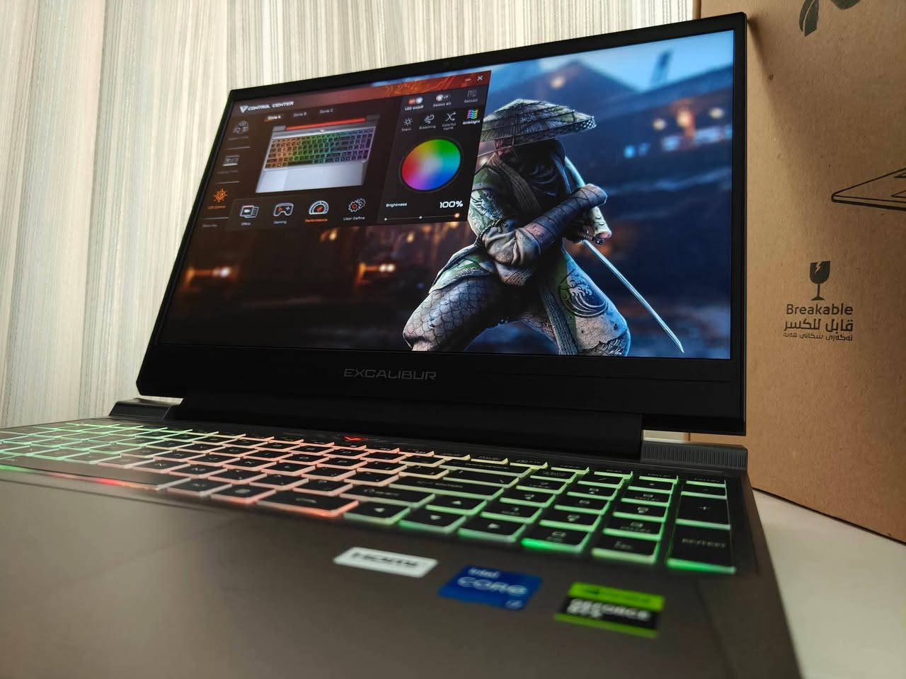 EXCALIBUR G870 لابتوب للألعاب والتصميم والأداء العالي 🔥
​💻 المواصفات:
​🧠 المعالج: Intel® Core™ i7-13620H (جيل ثالث عشر قوي جداً، يصل إلى 4.9 جيجاهرتز بـ 10 أنوية)

​🎮 كارت الشاشة: NVIDIA® GeForce RTX™ 5060 (8GB GDDR6) بقوة 115W TGP لأقصى أداء

​⚡ الرام: 32GB DDR5 5200MHz (سعة ضخمة وتردد حديث وسريع جداً)

​💾 التخزين: 1TB NVMe PCIe Gen4 SSD (مساحة واسعة وسرعة فائقة في نقل البيانات)

​🖥️ الشاشة: 15.6" Full HD خرافية – بتردد 165Hz سلاسة فائقة بالألعاب

​🛡️ الضمان: متوفر مع الجهاز

​✨ حالة الجهاز: الجهاز مستخدم نظيف جداً وبحالة ممتازة، خيار مثالي للألعاب القوية، التصميم الهندسي، والمونتاج الاحترافي (بەکارهاتووی خاوێن و بێ کێشە).

💰 سعر قفل : ملیون و 550 الف 

​📞 للتواصل (واتساب أو ماسنجر): 👉 ***********

​📍 العنوان: كركوك – بنجا علي (کەرکوک – پەنجا عەلی)

​🏢 شركة خوبيب للابتوبات - Khubaib Laptops
