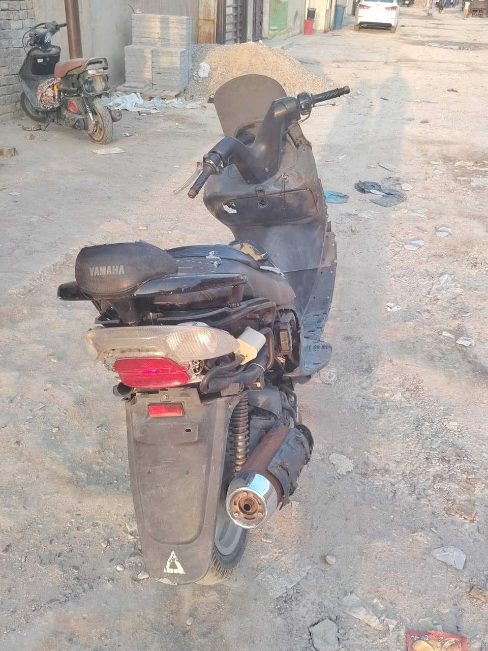 السلام عليكم
دراجة ماجسته 125cc 
مكينه كفاله كهربائيات شغاله كلها شلعه ومعدل
المكان البياع تقاطع درويش حي الاعلام 
السعر 400$ بيها مجال
***********
