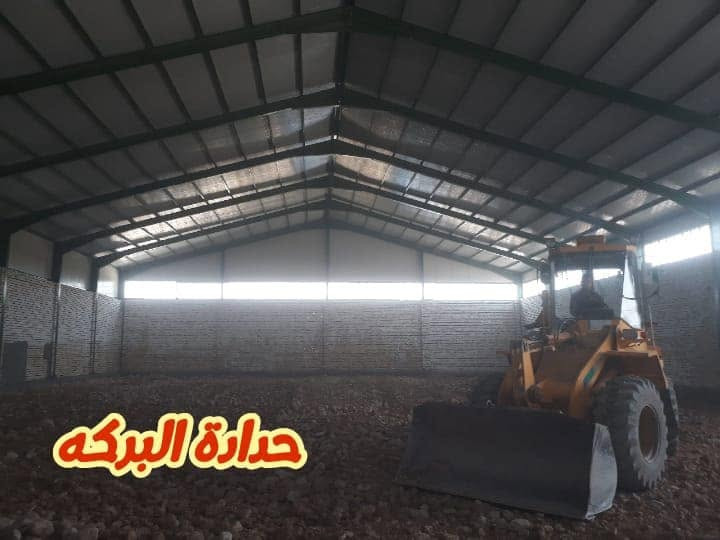 جملون ٤٥م×٢٥م • حدادة البركه • كرفانات