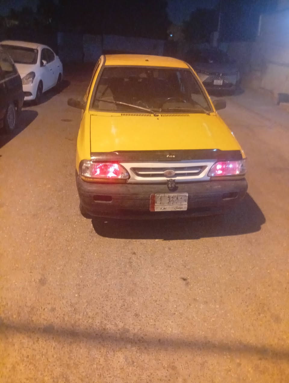 سايبه مديل 9 بدون راعي محرك لا تبخير وتنقيص كير شواصي نضاف حداديه جديده بتري جديد كهربائيات شغاله لايتات بك لايت مسجل شغال بيها شويه ترتيب سعر 11 بيها مجال  مكان السياره نجف حي المكرمه ***********
