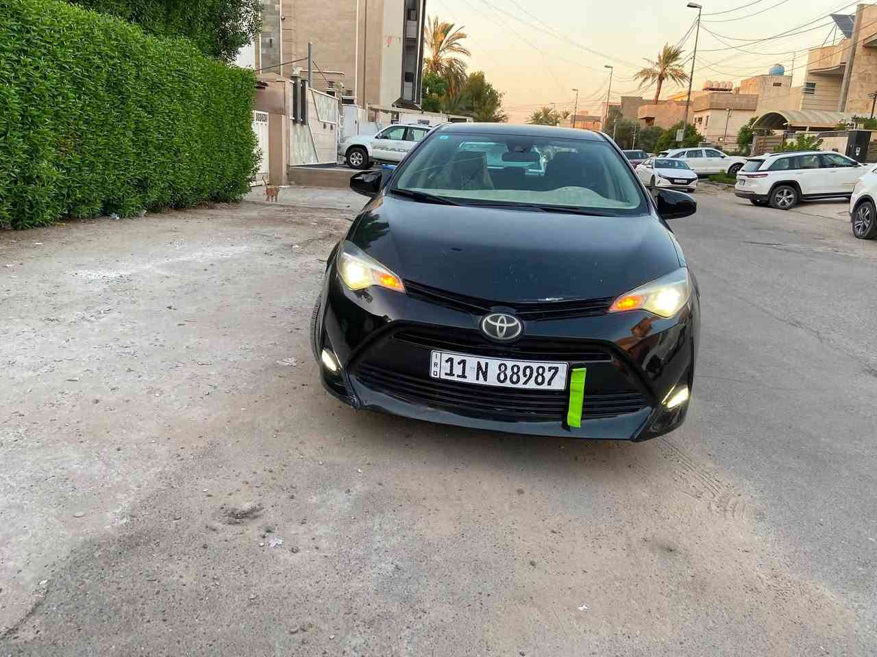 السلام عليكم
تويوتا كورلا  2018  للبـــيع
فئة Le
مواصفات معروفة 
رقم بغداد باسمي 
حادث امريكي خلفي الصندوق
صبغ قطعة وحدة اثر الحادث 
السيارة خير من الله 
كير مكينة تبريد مناقصها شي 
السعر 118 بيها مجال بسيط
***********
