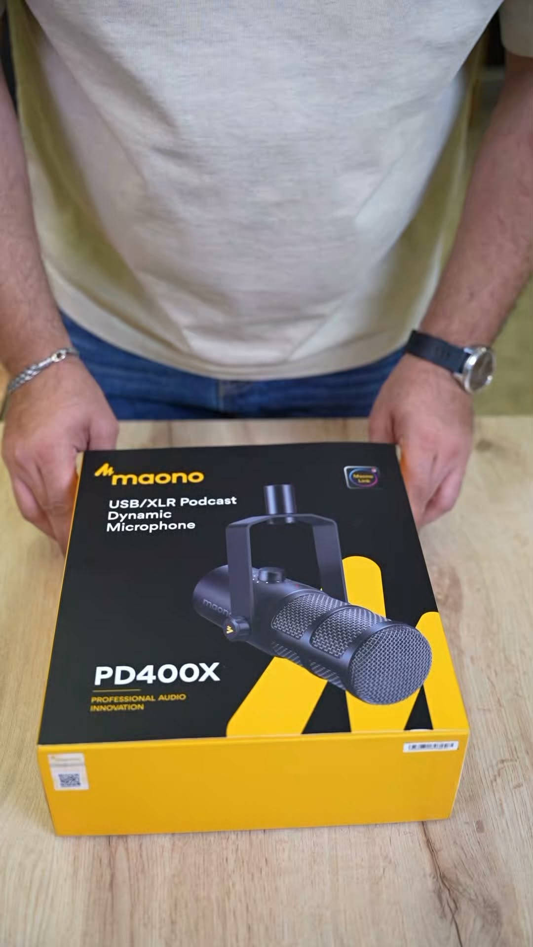ميكروفون ماونو PD400X • بودكاست • البصرة العباسية