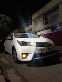 كورلا 2015 ماشيه 80 حقيقي رقم أربيل ب اسمي بيها جاملغ امامي يمنه صبغ  ...