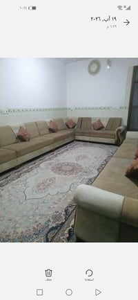 كنبة 22نفر • نظيفه • كلار