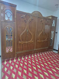 غرفة اخشاب صاج مع بوفية للبيع 07901977398